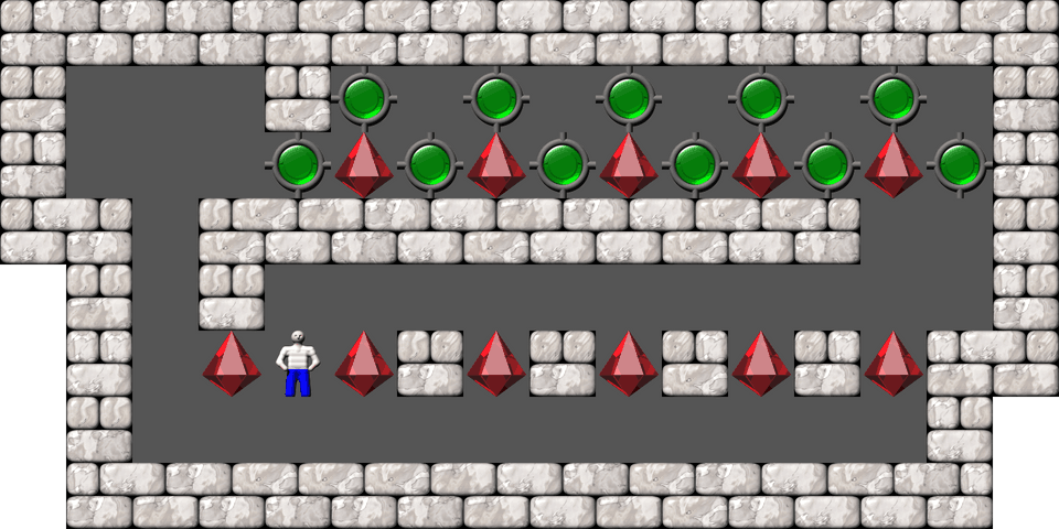 Sokoban Chrysalis Collection 8 level 7